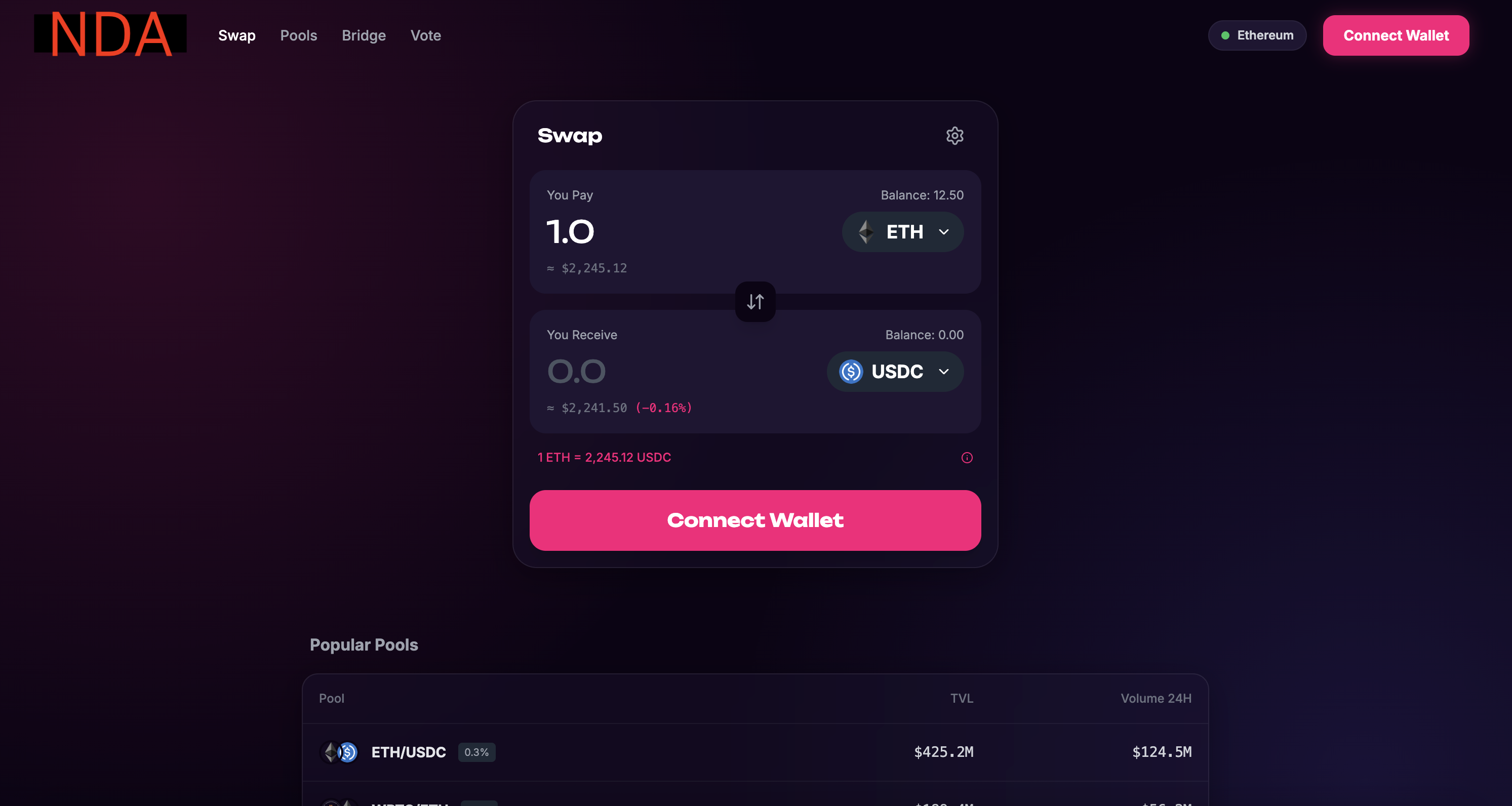 DEX 거래소 개발