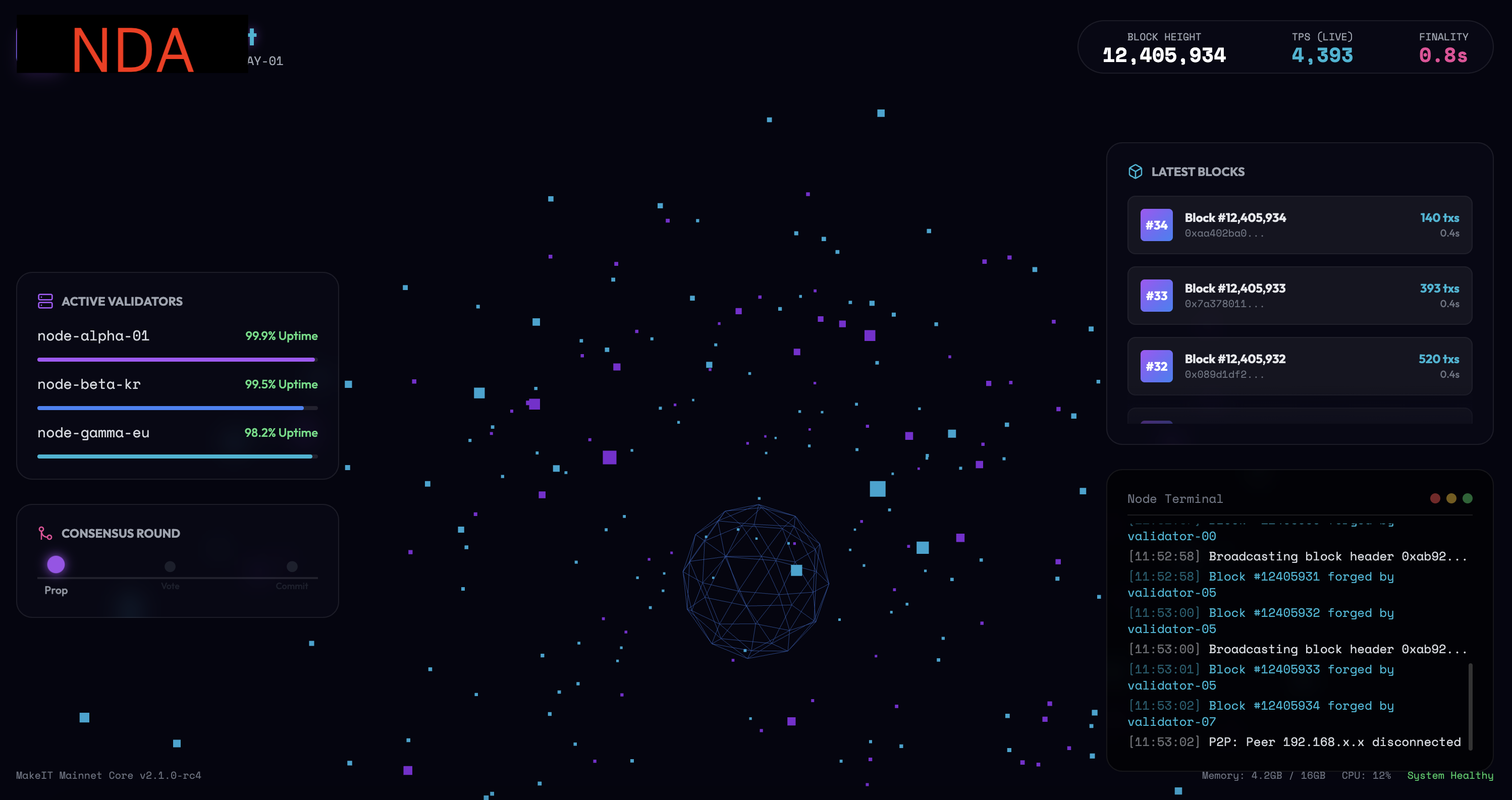 메인넷 체인 개발